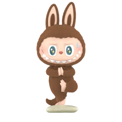 POP Mart The Monsters Lazy Yoga Series Figure