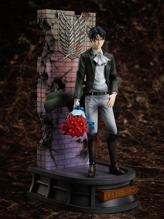 Attack On Titan The Final Season PVC Statue 1/7 Levi Birthday 30cm