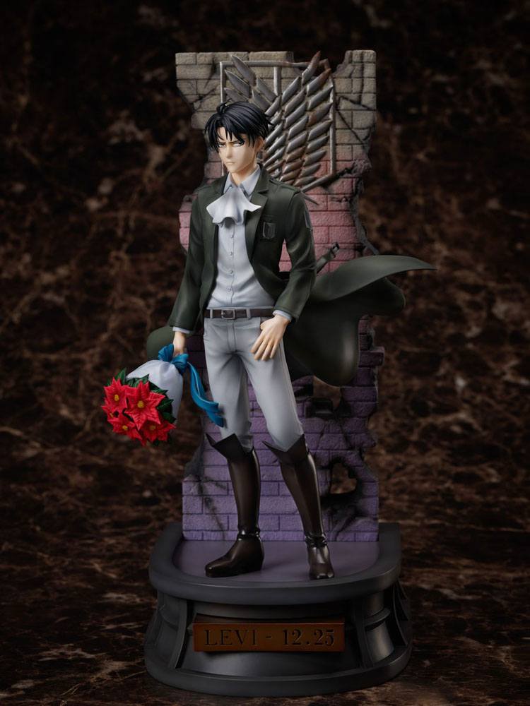 Attack On Titan The Final Season PVC Statue 1/7 Levi Birthday 30cm