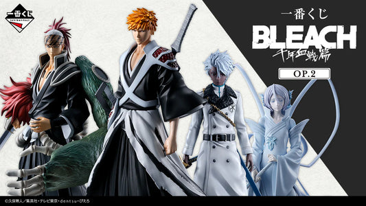 BLEACH   ICHIBAN   KUJI   THOUSAND   YEAR   BLOOD   WAR   OP.2   -Complete Set A,B,C and last one prize